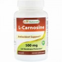 Best Naturals, L-Carnosine, 500 mg , 100 VCaps (Discontinued Item)