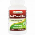 Best Naturals, Red Yeast Rice, 1200 mg, 60 Tablets (Discontinued Item)