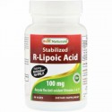 Best Naturals, Stabilized R-Lipoic Acid, 100 mg , 60 VCaps (Discontinued Item)