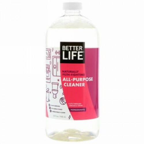 Better Life, All-Purpose Cleaner, Pomegranate, 32 fl oz (946 ml) (Discontinued Item)