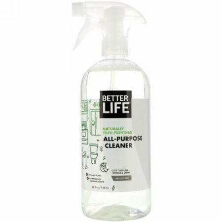 Better Life, 万能洗剤, 無香料, 32液量オンス（946 ml）