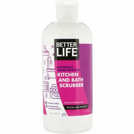 Better Life, 台所＆浴室用洗浄剤, 16 液量オンス（473 ml） (Discontinued Item)