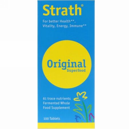 Bio-Strath, Strath、オリジナルスーパーフード、100錠