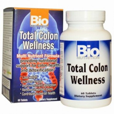 Bio Nutrition, 総合的な結腸の健康促進剤、60錠 (Discontinued Item)