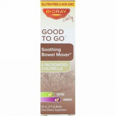 Bioray, グッドトゥゴー、鎮静効果のある下剤、2 fl oz (60 ml)