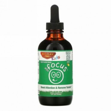 Bioray, キッズ、 NDF Focus、シトラス・フレーバー、 4 液量オンス (120 ml)
