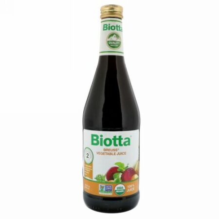 Biotta, ナチュラルズ, ブロイス ベジタブル ジュース, 16.9 fl oz (500 ml) (Discontinued Item)