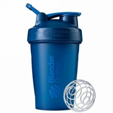 Blender Bottle, BlenderBottle, Classic With Loop, Navy, 20 oz (Discontinued Item)