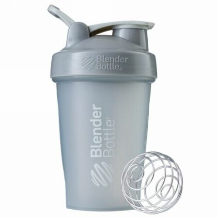 Blender Bottle, ブレンダーボトル、クラシック (ループ付き)、ぺブルグレー、20 oz (Discontinued Item)