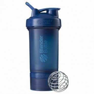 Blender Bottle, ブレンダーボトル、プロスタック、ネイビー、22 oz