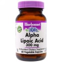 Bluebonnet Nutrition, アルファリポ酸、300 mg, 60ベジキャップ (Discontinued Item)