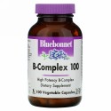 Bluebonnet Nutrition, B-Complex 100, 100 Vegetable Capsules