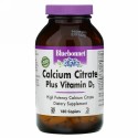 Bluebonnet Nutrition, Calcium Citrate Plus Vitamin D3, 180 Caplets