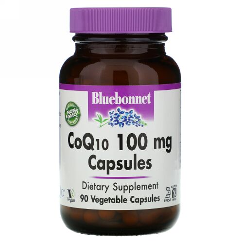 Bluebonnet Nutrition, CoQ10, 100 mg, 90ベジキャップ