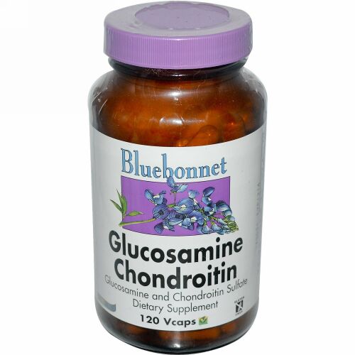 Bluebonnet Nutrition, グルコサミン コンドロイチン, 120 Vcaps® (Discontinued Item)