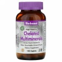 Bluebonnet Nutrition, キレート マルチミネラル、高い効力、120 カプセル
