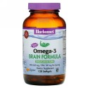 Bluebonnet Nutrition, 天然オメガ-3、脳のためのフォーミュラ、120 ソフトジェル