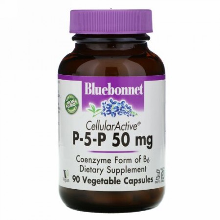 Bluebonnet Nutrition, P-5-P, 50 mg, 90 Vcaps