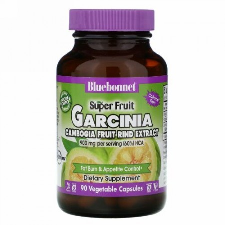 Bluebonnet Nutrition, Super Fruit, Garcinia Cambogia Fruit Rind Extract, 90 Vegetable Capsules (Discontinued Item)
