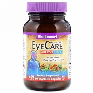 Bluebonnet Nutrition, Targeted Choice, Eye Care, 60 Vegetable Capsules (Discontinued Item)