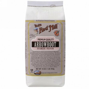 Bob's Red Mill, クズウコンのでんぷん / 粉, 16 oz (453 g) (Discontinued Item)