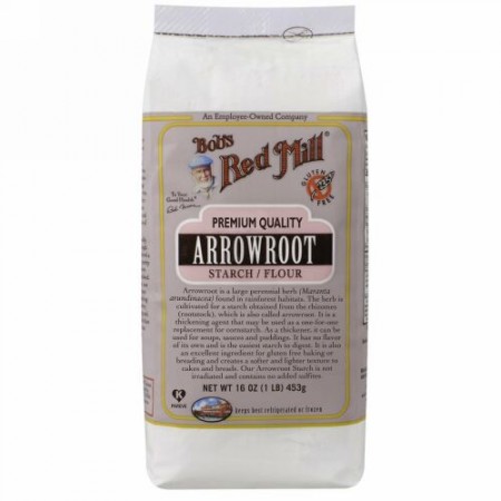 Bob's Red Mill, クズウコンのでんぷん / 粉, 16 oz (453 g) (Discontinued Item)