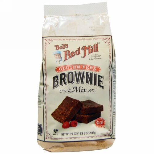 Bob's Red Mill, ブラウニーミックス, グルテンフリー, 21オンス（595 g） (Discontinued Item)