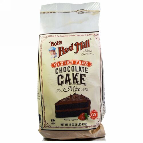 Bob's Red Mill, Chocolate Cake Mix, Gluten Free, 16 oz (453 g) (Discontinued Item)
