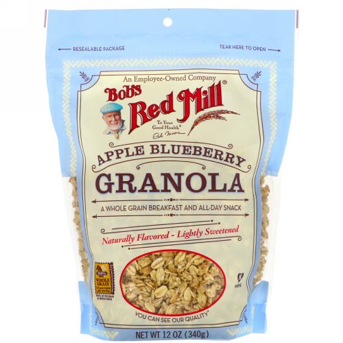 Bob's Red Mill, アップル ブルーベリー グラノーラ, 12 oz (340 g)