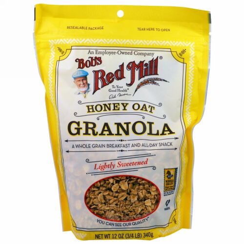 Bob's Red Mill, ハニーオート・グラノーラ, 12 オンス (340 g) (Discontinued Item)