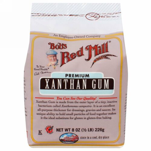 Bob's Red Mill, Xanthan Gum, Gluten Free, 8 oz (226 g) (Discontinued Item)