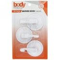 Body Benefits, By Body Image, シャワーフック、3パック (Discontinued Item)