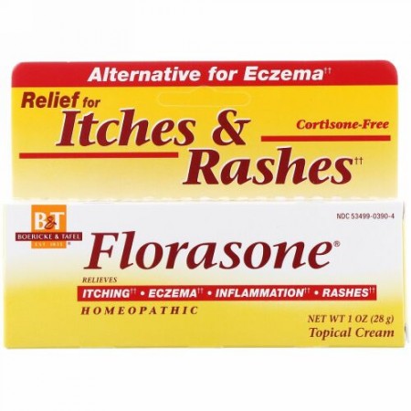 Boericke & Tafel, Florasone Topical Cream, 1 oz (28 g)