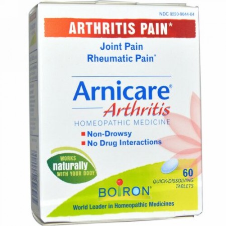 Boiron, アルニケア（Arnicare）, 関節炎, 60錠（速溶性）