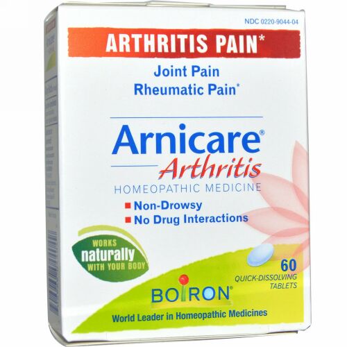 Boiron, アルニケア（Arnicare）, 関節炎, 60錠（速溶性）