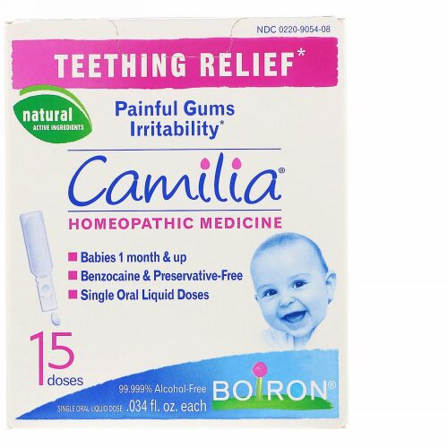 Boiron, カメリア、ティーシングリリーフ、口液剤15回分、各0.034fl oz