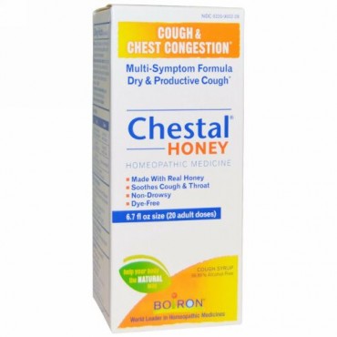 Boiron, Chestal Honey, Cough & Chest Congestion, 6.7 fl oz (20 adult doses)