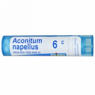 Boiron, Single Remedies, Aconitum Napellus, 6C, Approx 80 粒 (Discontinued Item)