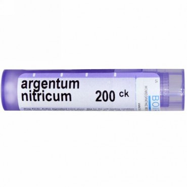 Boiron, Single Remedies, Argentum Nitricum（アルゲンタム ニトリクム）、200CK、約80ペレット (Discontinued Item)