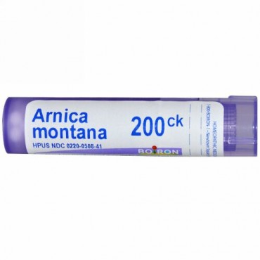 Boiron, Single Remedies, Arnica Montana（アルニカ モンタナ）、200CK、約80ペレット