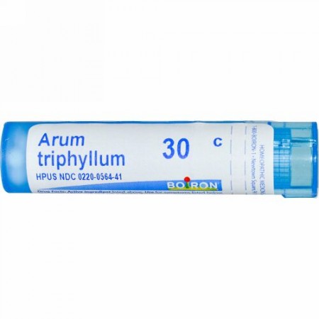 Boiron, Single Remedies, Arum Triphyllum, 30C, 約 80粒 (Discontinued Item)