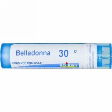 Boiron, Single Remedies, ベラドンナ, 30C, 80 粒