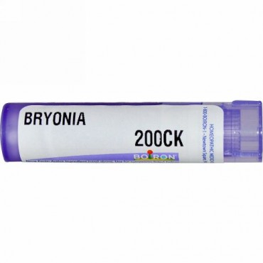 Boiron, Single Remedies, Bryonia（ブリオニア）、200CK、約80ペレット (Discontinued Item)