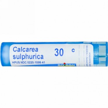 Boiron, Single Remedies, Calcarea Sulphurica, 30C, 約 80 粒 (Discontinued Item)