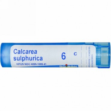 Boiron, Single Remedies, Calcarea Sulphurica（カルカレア サルファリカ）、6C、約80ペレット (Discontinued Item)