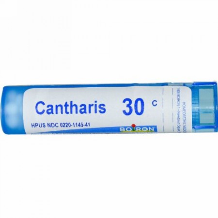 Boiron, Single Remedies, Cantharis（カンタリス）、30C、約80ペレット