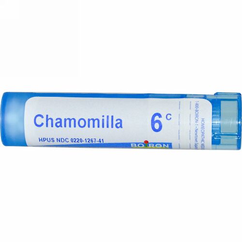 Boiron, Single Remedies, Chamomilla（カモミール）、6C、約80ペレット (Discontinued Item)