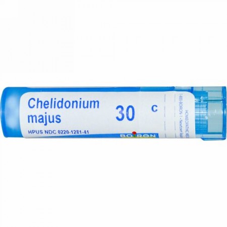 Boiron, Single Remedies, Chelidonium Majus, 30C, 約 80 粒 (Discontinued Item)