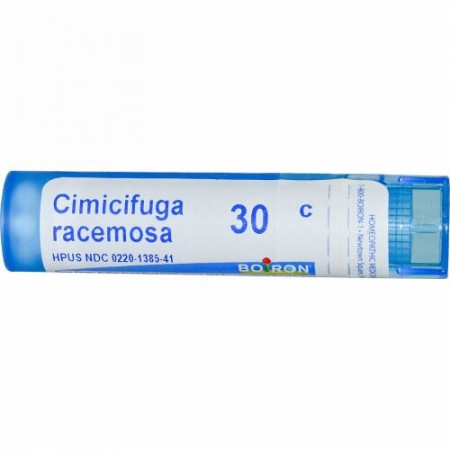 Boiron, Single Remedies, Cimicifuga Racemosa（キミシフガ ラセモサ）、30C、約80ペレット (Discontinued Item)