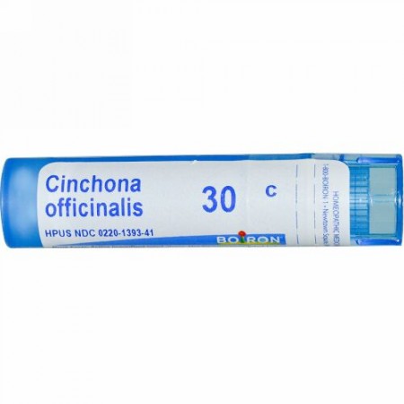 Boiron, Single Remedies, Cinchona Officinalis（シンコーナ オフィシナリス）、30C、約80ペレット (Discontinued Item)